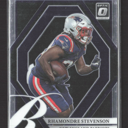 2021 Panini Donruss Optic Elite Series Rookies Rhamondre Stevenson #ESR-20