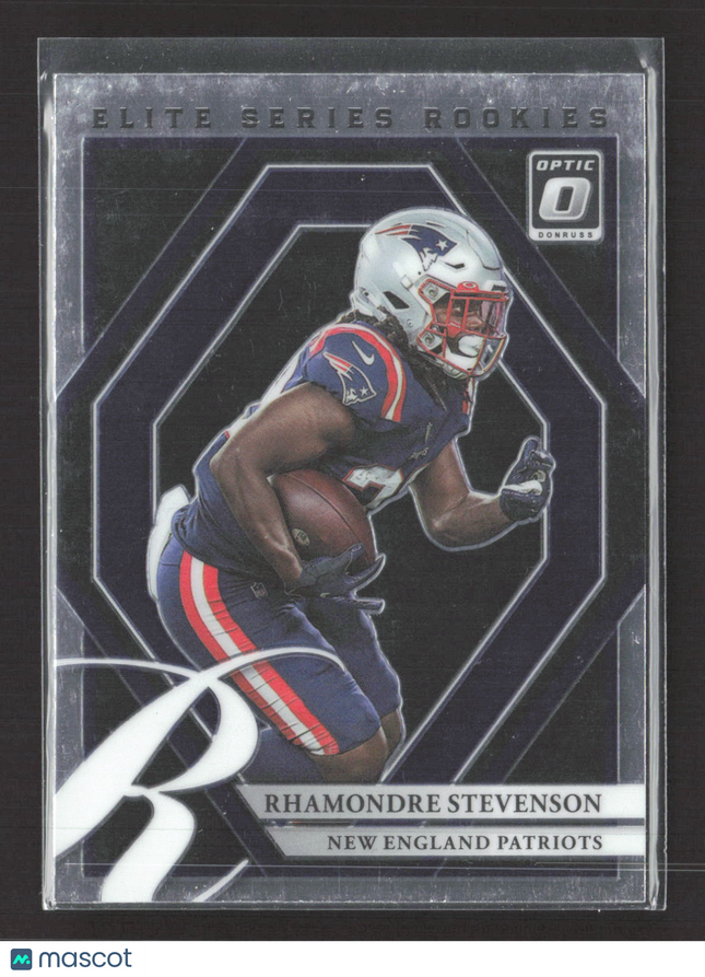 2021 Panini Donruss Optic Elite Series Rookies Rhamondre Stevenson #ESR-20