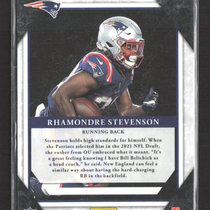 2021 Panini Donruss Optic Elite Series Rookies Rhamondre Stevenson #ESR-20