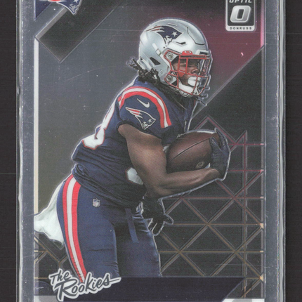 2021 Panini Donruss Optic The Rookies Rhamondre Stevenson #TR-19