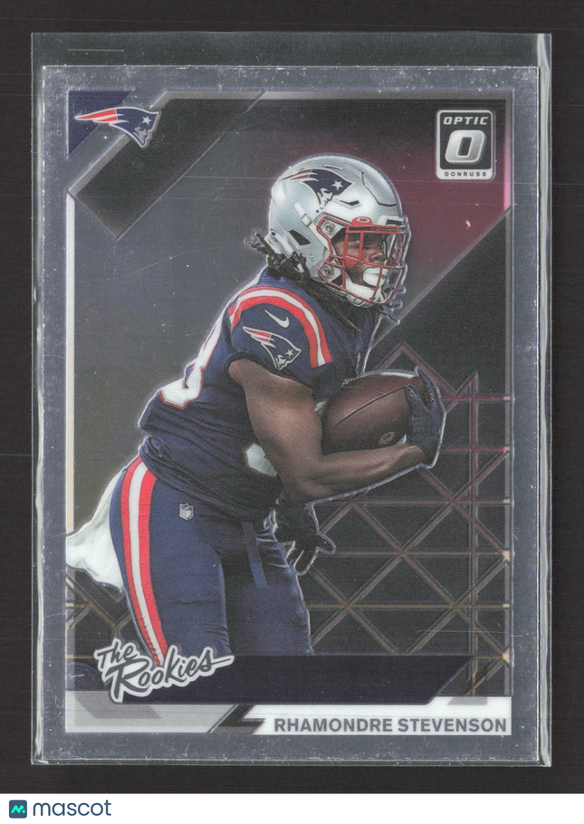 2021 Panini Donruss Optic The Rookies Rhamondre Stevenson #TR-19