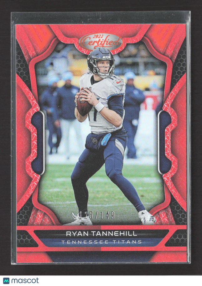 2022 Panini Certified Football Ryan Tannehill #95 Red 125/149