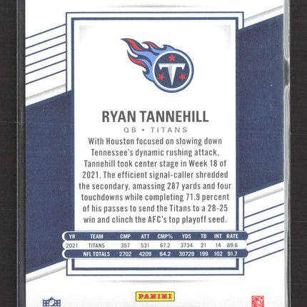 2022 Panini Donruss Elite Aspirations Ryan Tannehill #81 30/83