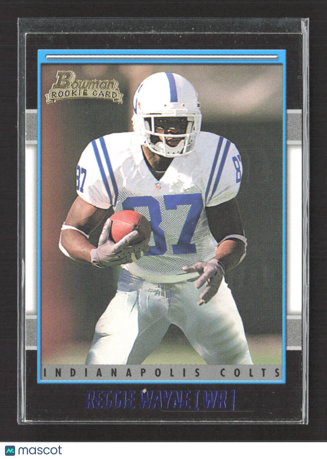 2001 Bowman Reggie Wayne #209