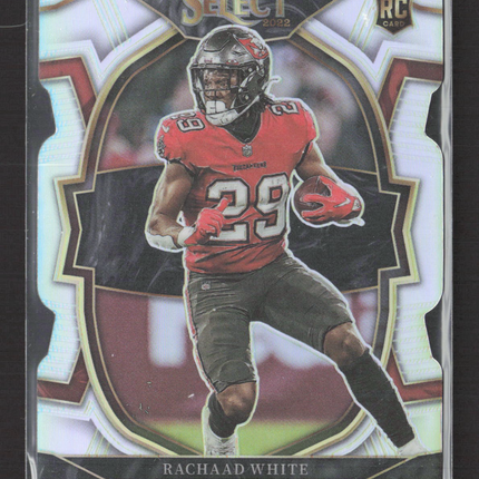 2023 Panini Select Prizm Concourse Rachaad White #27 Silver RC