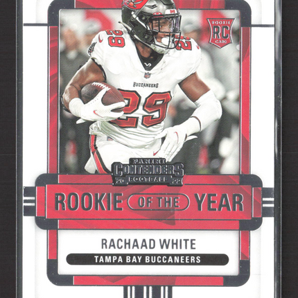 2023 Panini Contenders Football Rachaad White #ROY-RWH RC