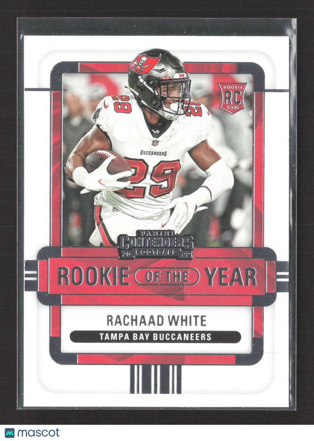2023 Panini Contenders Football Rachaad White #ROY-RWH RC