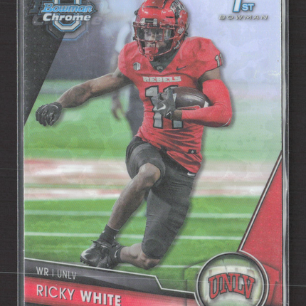 2023 Bowman Chrome University Ricky White #188