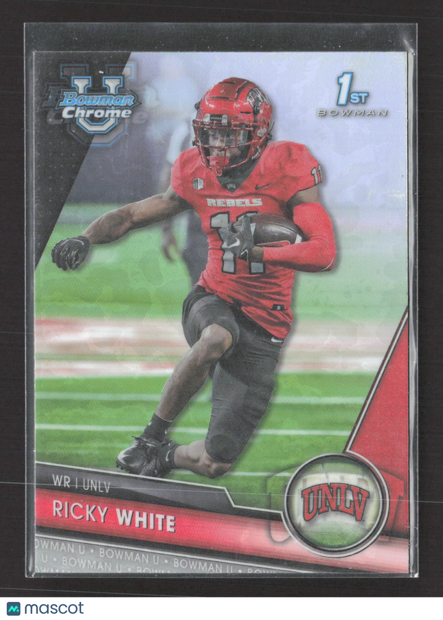 2023 Bowman Chrome University Ricky White #188