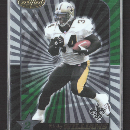 2000 Leaf Certified Ricky Williams #133