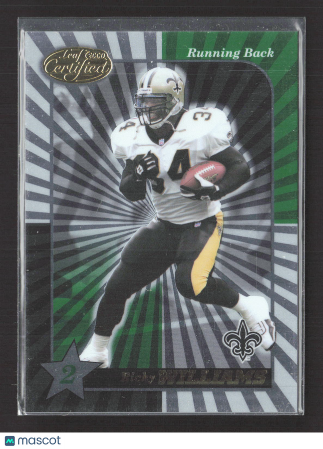 2000 Leaf Certified Ricky Williams #133