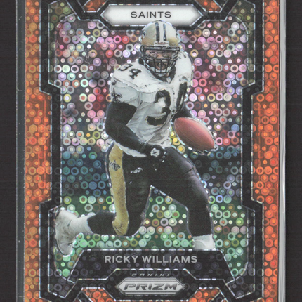 2023 Panini Prizm Ricky Williams #215 Orange Disco