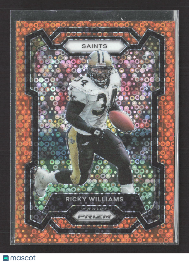 2023 Panini Prizm Ricky Williams #215 Orange Disco