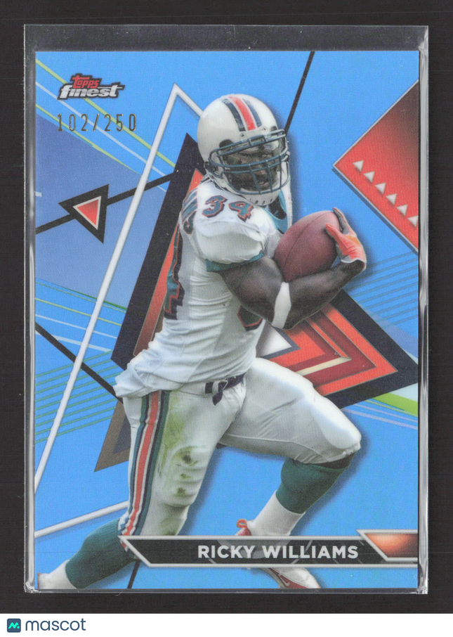 2024 Topps Composite Finest Ricky Williams #205 Blue Refractor 102/250
