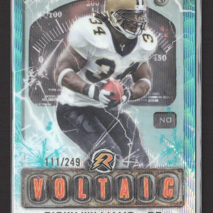 2025 Topps Resurgence Voltaic Ricky Williams #V-24 Green 111/249