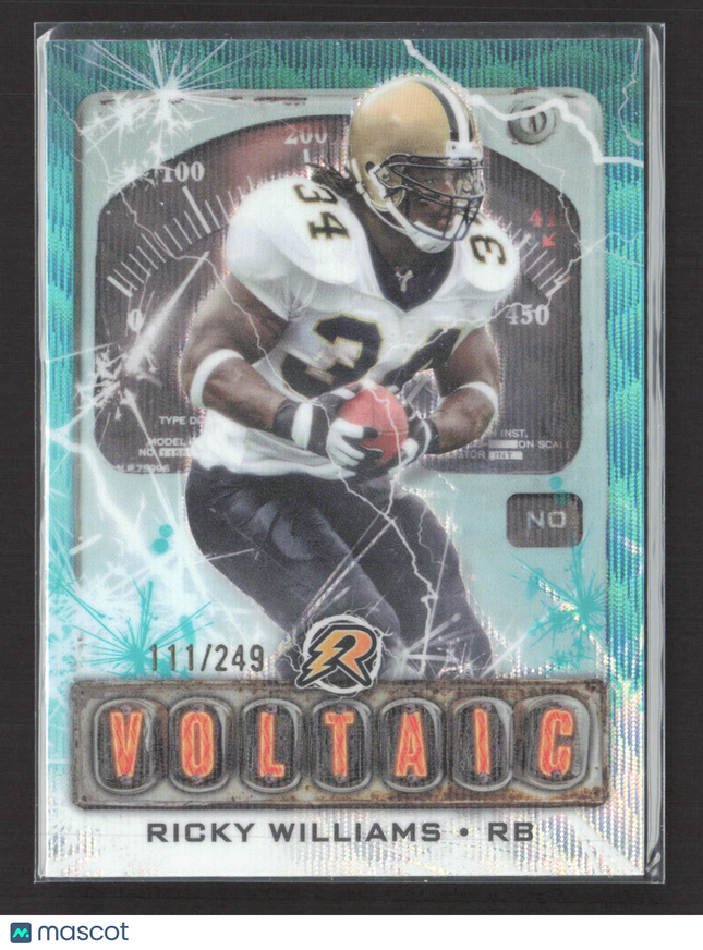 2025 Topps Resurgence Voltaic Ricky Williams #V-24 Green 111/249