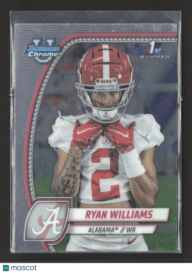 2024 Bowman Chrome University Ryan Williams #53
