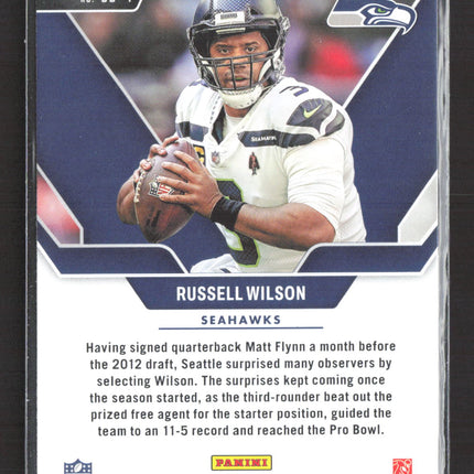 2022 Panini Absolute Football Draft Diamonds Russell Wilson #DD-1