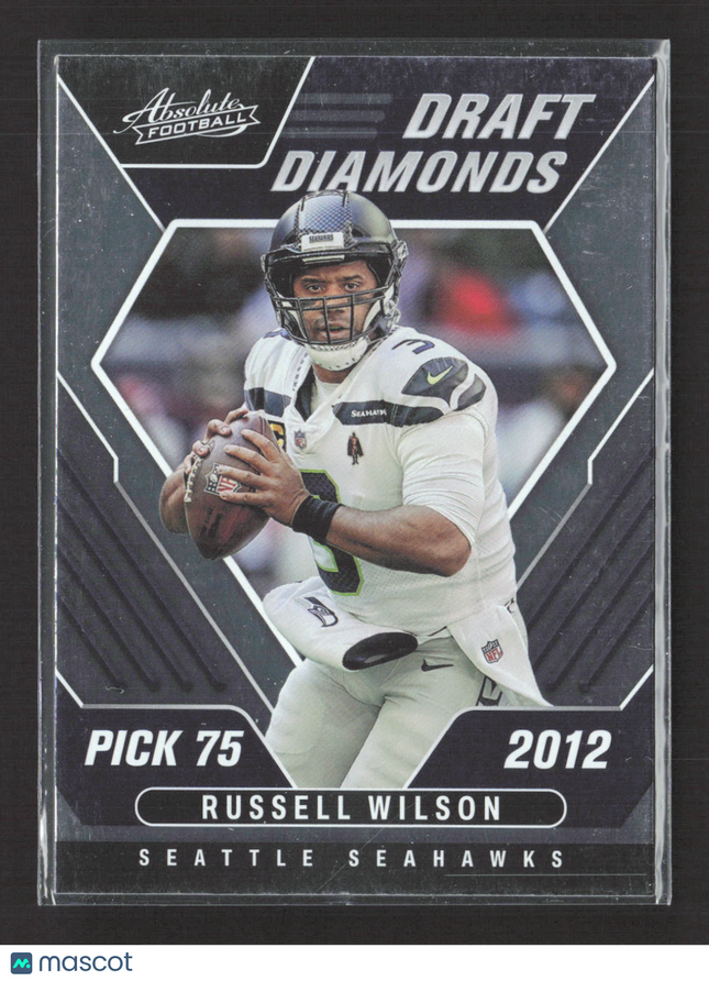 2022 Panini Absolute Football Draft Diamonds Russell Wilson #DD-1