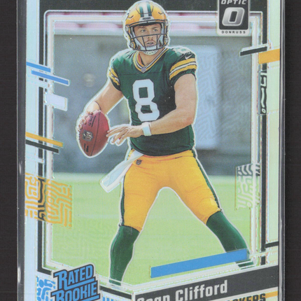 2023 Panini Donruss Optic Sean Clifford #242 Holo
