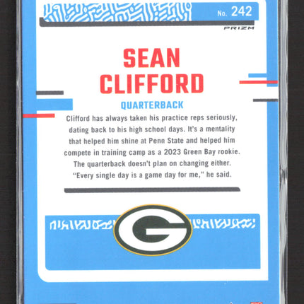 2023 Panini Donruss Optic Sean Clifford #242 Holo