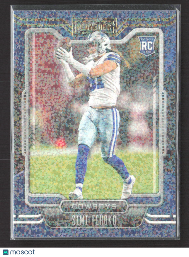 2021 Panini Playbook Simi Fehoko #141 Mosaic RC