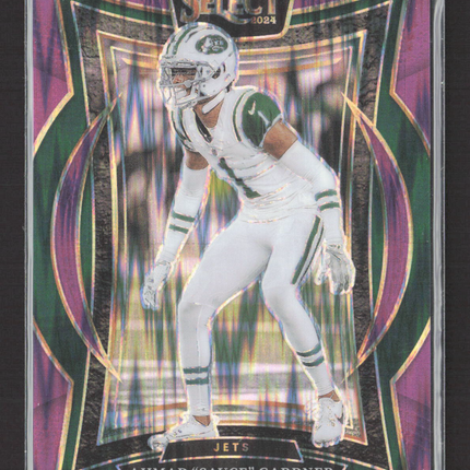 2025 Panini Select Prizm Concourse Ahmad "Sauce" Gardner #93 Purple 052/360