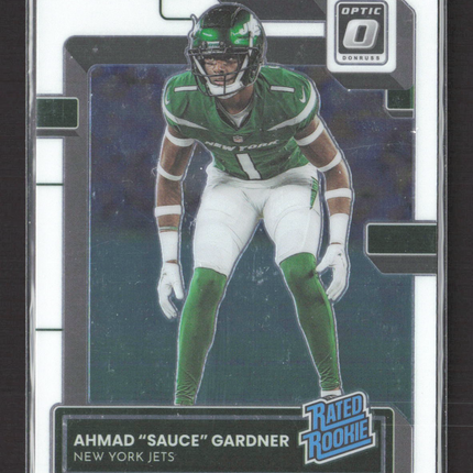 2023 Panini Donruss Optic Football Ahmad "Sauce" Gardner #228