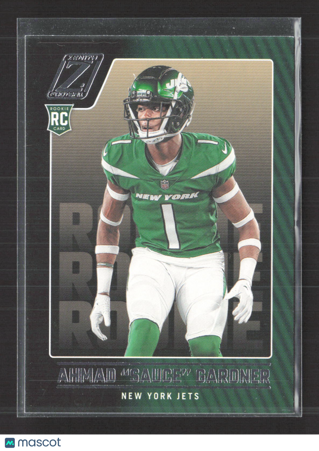 2022 Panini Zenith Ahmad "Sauce" Gardner #128 RC