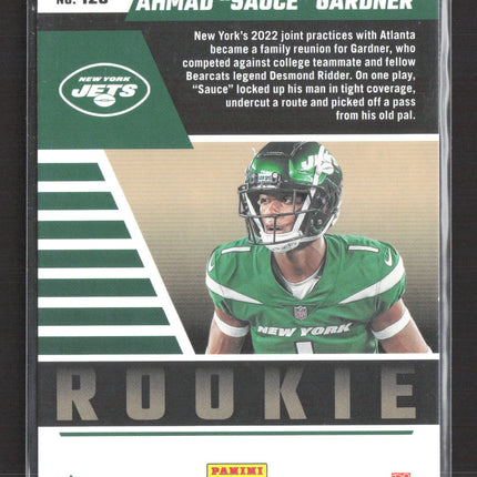 2022 Panini Zenith Ahmad "Sauce" Gardner #128 RC
