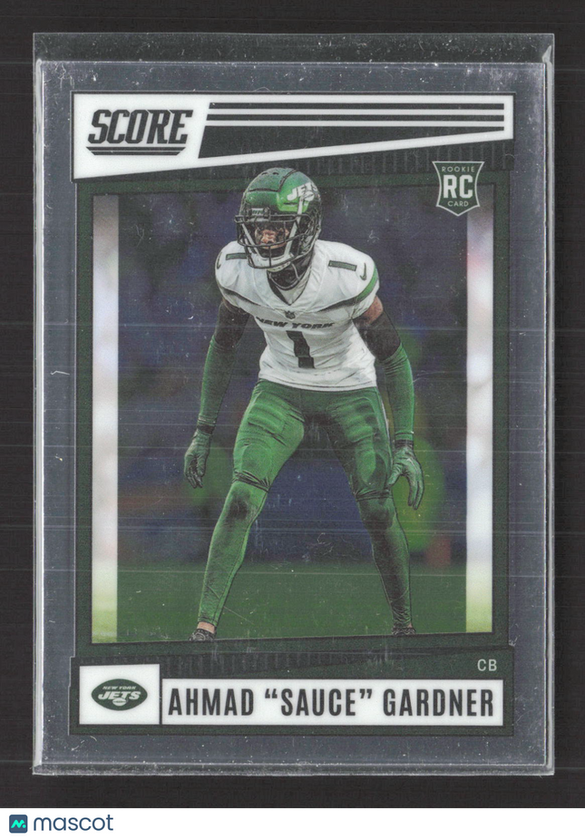 2023 Panini Chronicles Score Football Ahmad "Sauce" Gardner #SP-325
