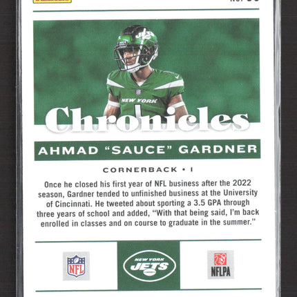 2023 Panini Chronicles Football Ahmad "Sauce" Gardner #38 RC