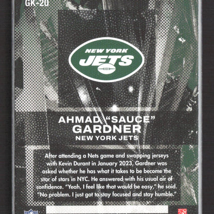 2023 Panini Chronicles Gridiron Kings Ahmad "Sauce" Gardner #GK-20 RC