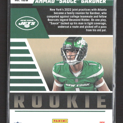2022 Panini Zenith Football Ahmad "Sauce" Gardner #128 RC