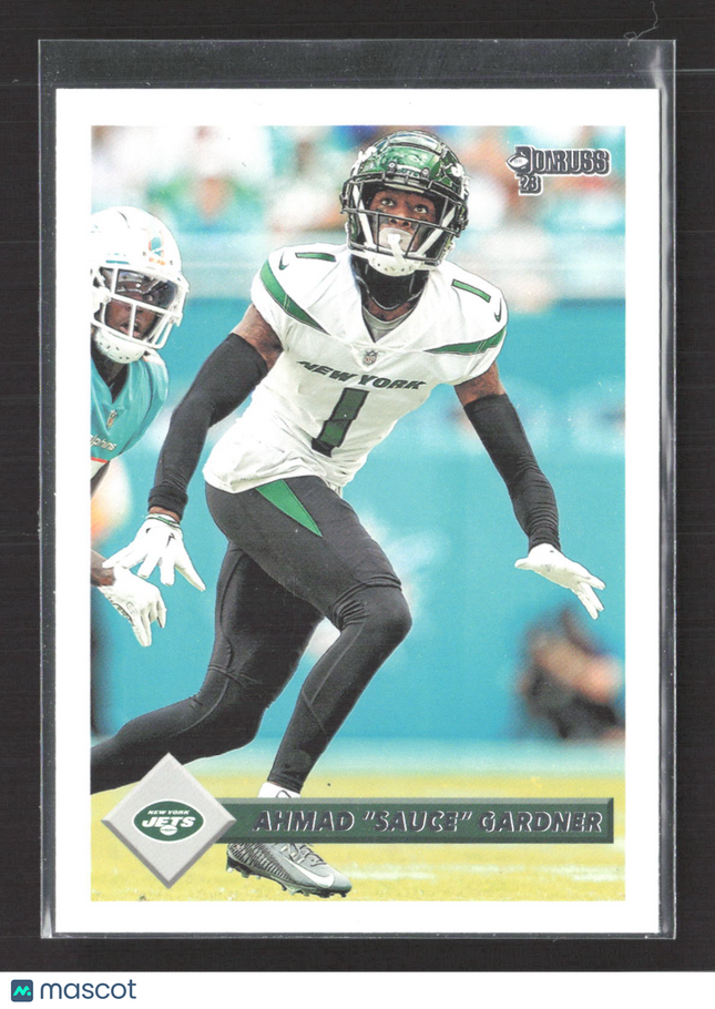 2023 Panini Donruss Football Ahmad "Sauce" Gardner #293-28