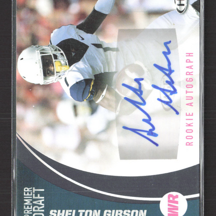 2017 SAGE HIT Premier Draft Shelton Gibson #A54 Auto
