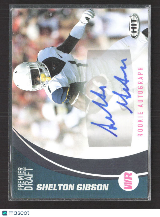 2017 SAGE HIT Premier Draft Shelton Gibson #A54 Auto