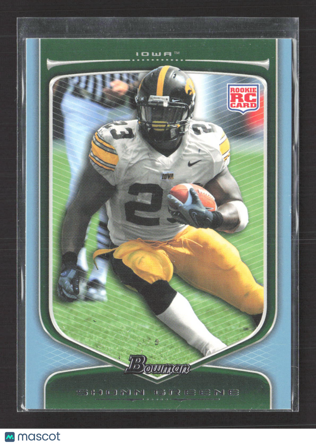 2009 Bowman Shonn Greene #205 RC Blue /199