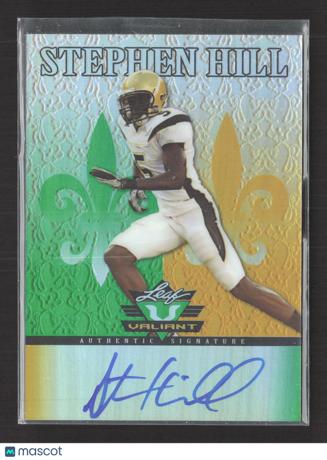 2012 Leaf Valiant Stephen Hill #SH1 Auto