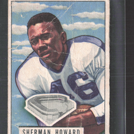 1951 Bowman Sherman Howard #116