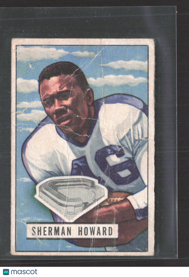 1951 Bowman Sherman Howard #116
