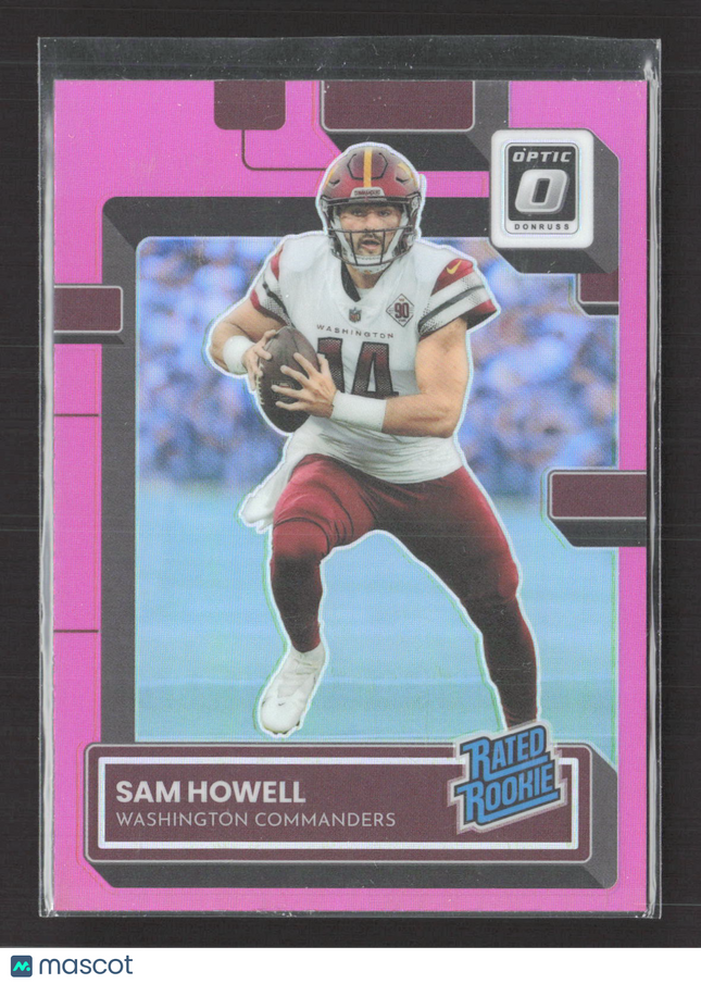 2023 Panini Donruss Optic Sam Howell #205 Pink