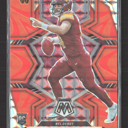 2022 Panini Mosaic NFL Debut Sam Howell #274 Orange Prizm RC
