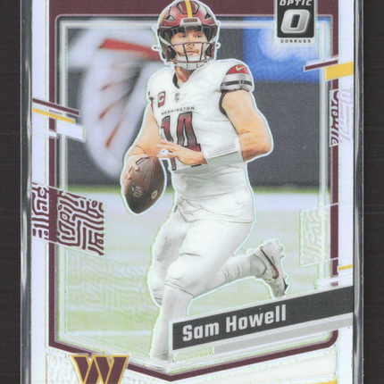 2023 Panini Donruss Optic Sam Howell #198 Holo