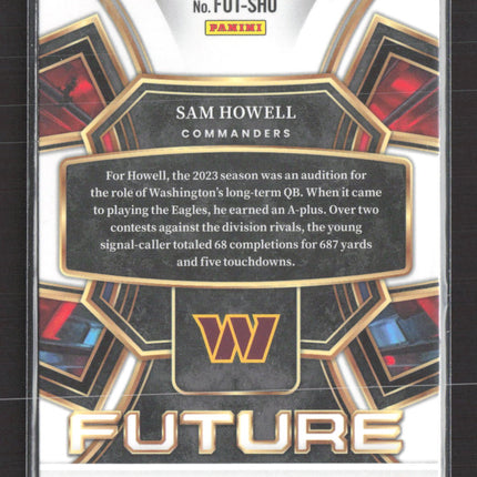 2024 Panini Select Future Sam Howell #FUT-SHO