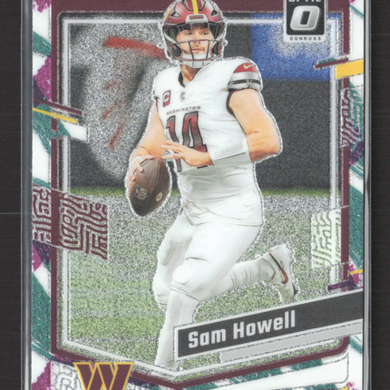 2023 Panini Donruss Optic Prizm Sam Howell #198 Jazz