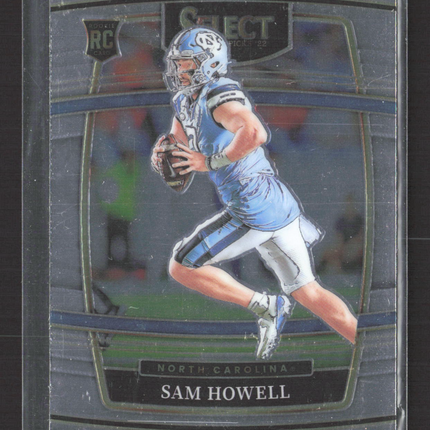 2022 Panini Select Draft Picks Concourse Sam Howell #3 RC