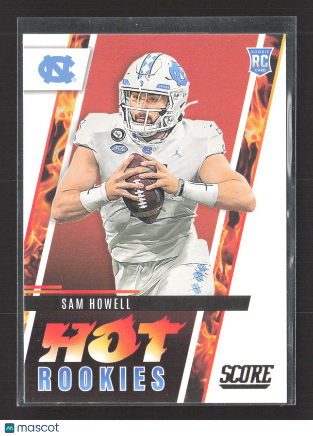 2022 Panini Score Football Hot Rookies Sam Howell #HR4 RC