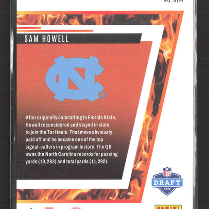 2022 Panini Score Football Hot Rookies Sam Howell #HR4 RC