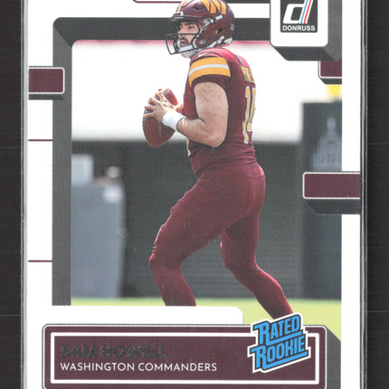 2022 Panini Donruss Football Sam Howell #305